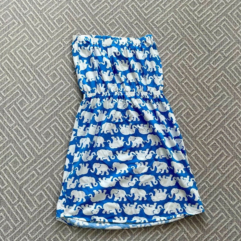 Lily Pulitzer Blue Elephant Romper